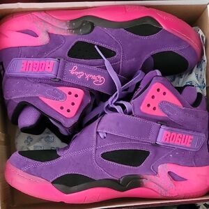 Rogue men's Vibrant Purple and Pink Sneakers